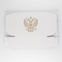 Коробка подарочная складная, упаковка, &laquo;Россия&raquo;, УФ-лак, 30,7 х 22 х 9,5 см