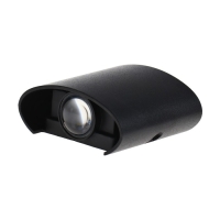 Светильник фасадный &laquo;Полусфера&raquo;, FSD-075, 2 Вт, 3000К, 1 луч, IP65, 220 В, пластик, черный   1008420