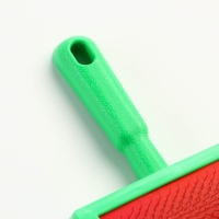 Пуходерка без капель полукруглая, 8,5 х 13 см, зелёная Пуходерка без капель полукруглая, 8,5 х 13 см, зелёная