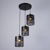 Светильник BayerLux 2747/3 E27 40Вт черный 39x39x24-108 см Светильник BayerLux 2747/3 E27 40Вт черный 39x39x24-108 см