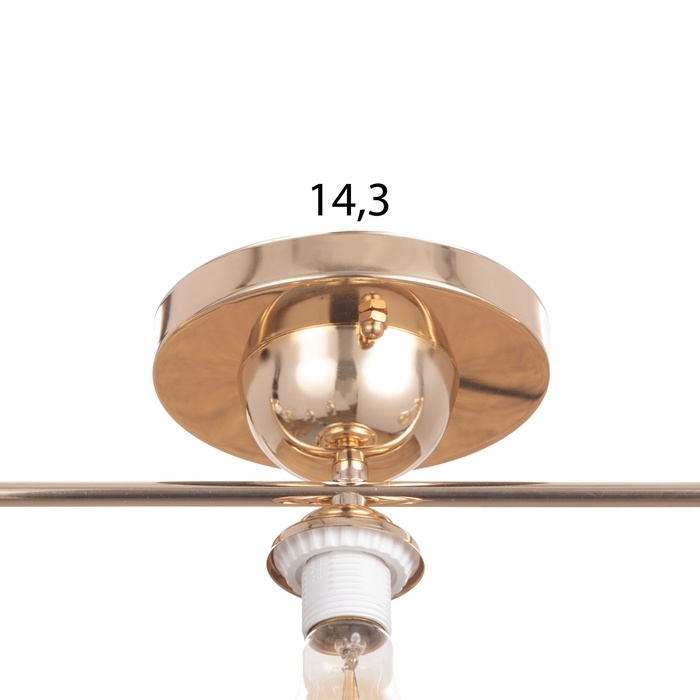 Люстра "Карри" бп 3х40Вт Е27 Золото МОДЕЛЬ: 2800431