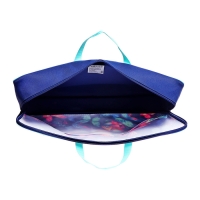 Папка для чертежей и рисунков А3, 470 х 350 х 75 мм, с ручками, текстильная, ПМД 3-20-4 "Неоновые бабочки" (тесьма) 71719 Папка для чертежей и рисунков А3, 470 х 350 х 75 мм, с ручками, текстильная, ПМД 3-20-4 "Неоновые бабочки" (тесьма) 71719