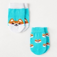 Набор носков Крошка Я &laquo;Корги&raquo;, 2 пары, 6-8