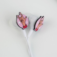 Наушники на открытке "Будь собой", модель RX-5, 13 х 11 см