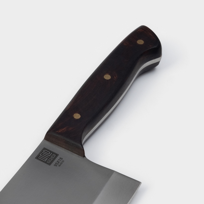 Нож - топорик средний Wild Kitchen, сталь 95×18, лезвие 17 см Нож - топорик средний Wild Kitchen, сталь 95×18, лезвие 17 см