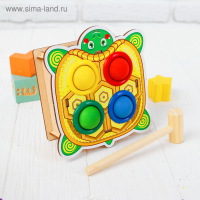 Стучалка-сортер &laquo;Черепаха&raquo;, с молотком