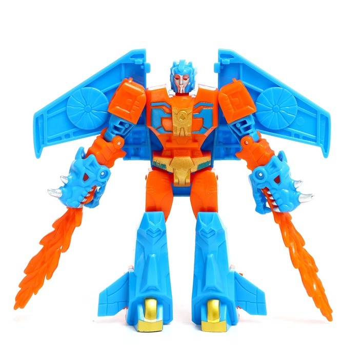 Робот &laquo;Дракон&raquo;, трансформируется