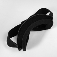 Очки-маска для езды на мототехнике, разборные, стекло с затемнением, черные Очки-маска для езды на мототехнике, разборные, стекло с затемнением, черные