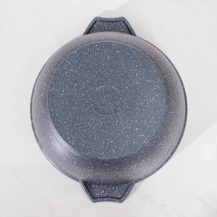 Кастрюля &laquo;Гранит&raquo;, 3 л, антипригарное покрытие, цвет серый