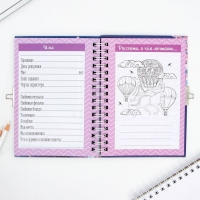 Анкета в твердой обложке на замочке &laquo;Аниме&raquo;, А6 40 л