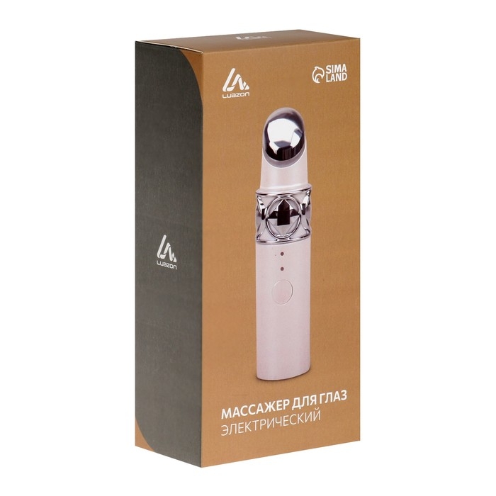 Массажёр для глаз Luazon LEM-05, 2.5 Вт, против темных кругов под глазами, АКБ Массажёр для глаз Luazon LEM-05, 2.5 Вт, против темных кругов под глазами, АКБ