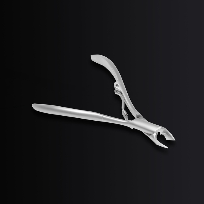 Кусачки маникюрные для кутикулы &laquo;Premium satin&raquo;, эргономичные, 9,3 см, длина лезвия - 7 мм, цвет серебристый