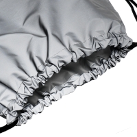 Мешок для обуви 460 х 340 мм, шелкография, светоотражающие элементы, Феникс "Смайл"