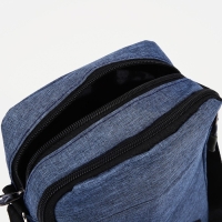 Сумка мужская, цвет синий