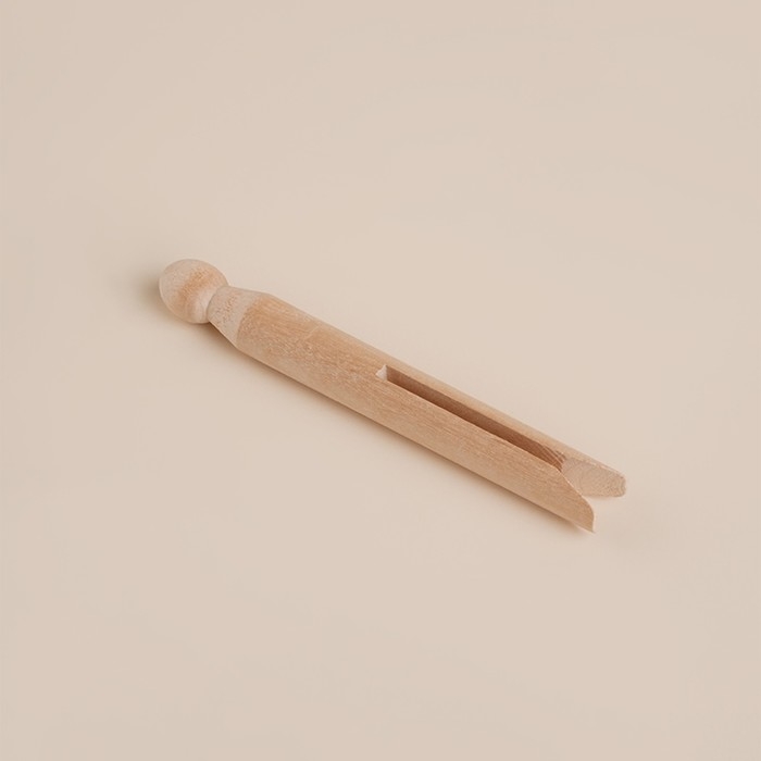 Набор прищепок SL Home, 20 шт, бамбук, 11&times;1,4 см