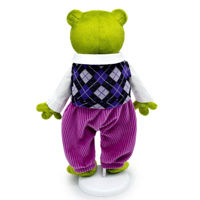 Мягкая игрушка &laquo;Жорик Кваковский&raquo;, в комплекте с жаккардовым жилетом, 16 см