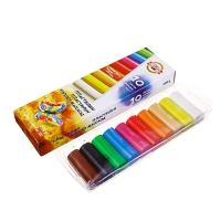 Пластилин 10 цветов, Koh-I-Noor Детский, 200 г, европодвес Пластилин 10 цветов, Koh-I-Noor Детский, 200 г, европодвес