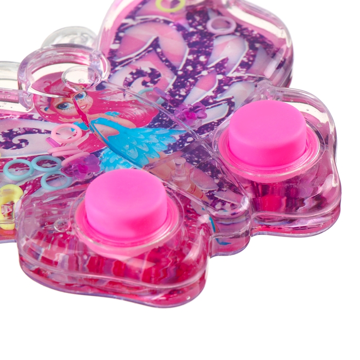 Водная игра с колечками &laquo;Бабочка&raquo;, цвет фиолетовый