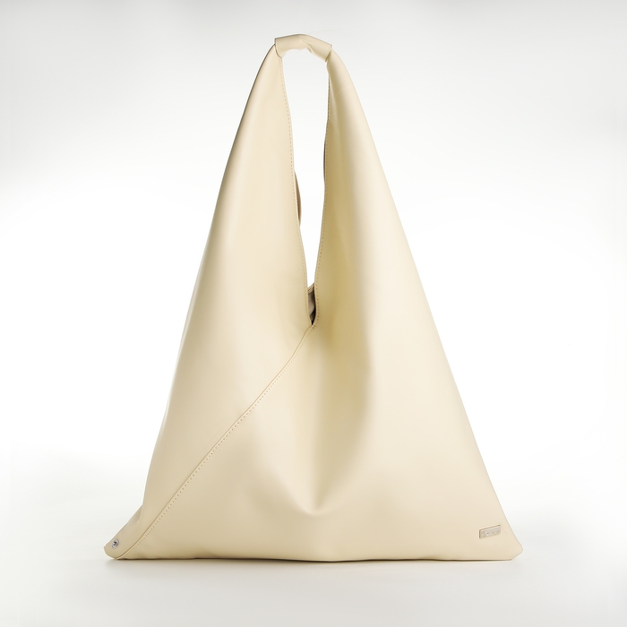 Сумка женская шопер на магните, цвет бежевый Сумка женская шопер на магните, цвет бежевый