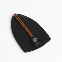 Ключница, длина 11,5 см, кольцо, цвет чёрный Ключница, длина 11,5 см, кольцо, цвет чёрный