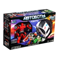 Набор роботов «Автоботы», 2 штуки, полицейский и пожарный Набор роботов «Автоботы», 2 штуки, полицейский и пожарный