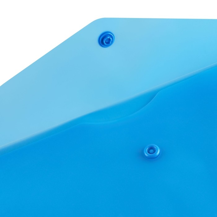 Набор папок-конвертов на кнопке 10 штук, travel (С6+), 150 мкм, Calligrata Standard, прозрачные, микс