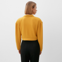 Жакет женский MINAKU: Green trend цвет горчичный, р-р 42