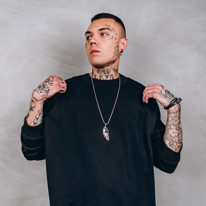 Браслет унисекс &laquo;Стиль&raquo; икс фактор, цвет чёрный с чернёным серебром, 21,5 см