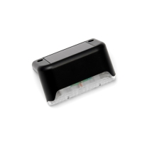 Садовый светильник на солнечной батарее, 8 × 4.5 × 4.5 см, 1 LED, свечение белое, чёрный Садовый светильник на солнечной батарее, 8 × 4.5 × 4.5 см, 1 LED, свечение белое, чёрный