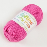Пряжа 100% акрил "Softy Kids" 90м &plusmn;5м 50 гр цвет 25 пыльная роза