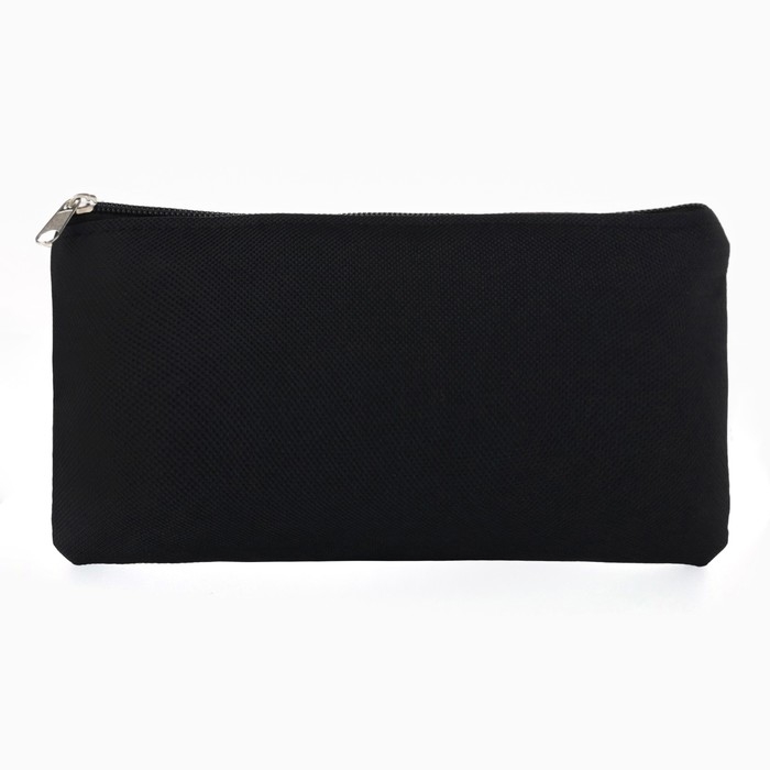 Пенал школьный мягкий 20х11 см, &laquo;1 сентября: Аниме глаза&raquo;, текстиль, черный