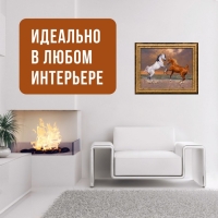 Набор для вышивания картины бисером "Лошади" ZX3006 Набор для вышивания картины бисером "Лошади" ZX3006