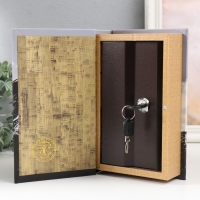 Сейф-книга дерево кожзам "Горы" 21х13х5 см Сейф-книга дерево кожзам "Горы" 21х13х5 см