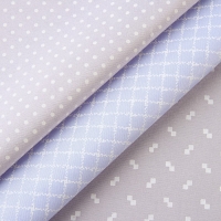 Ткань для пэчворка 3 лоскута &laquo;Нежность&raquo;, 50 &times; 50 см