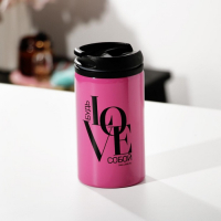 Подарочный набор &laquo;Не бойся быть ярче&raquo;, маска для сна, термостакан, спонж 2 шт, открытка