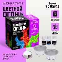 Набор для опытов &laquo;Цветной огонь&raquo;