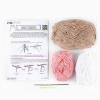 Набор для вязания. Амигуруми: мягкая игрушка своими руками «Зайка Рафаэлка», 26 см Набор для вязания. Амигуруми: мягкая игрушка своими руками «Зайка Рафаэлка», 26 см