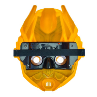 Маска трансформера &laquo;Шмель&raquo;, световые и звуковые эффекты, МИКС