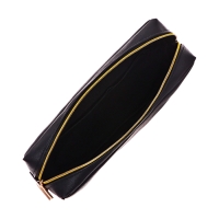 Пенал мягкий, 1 отделение, 90 х 200 х 50 см, объёмный, искусственная кожа, Calligrata "Черно-золотой" Пенал мягкий, 1 отделение, 90 х 200 х 50 см, объёмный, искусственная кожа, Calligrata "Черно-золотой"