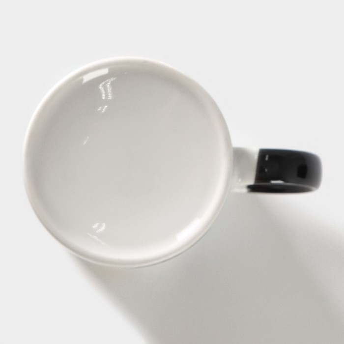 Кружка фарфоровая Доляна &laquo;Екатеринбург&raquo;, 340 мл