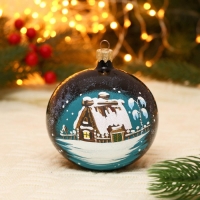 Шар "Домик" 9,5 см микс Шар "Домик" 9,5 см микс