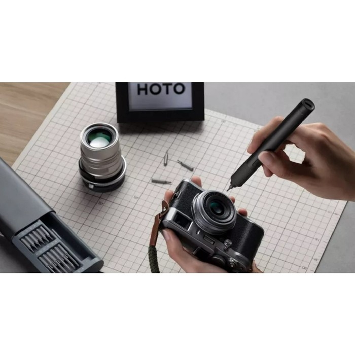 Отвертка Xiaomi Mi Cordless Precision Screwdriver Kit (BHR5474GL), портативная, 24 насадки