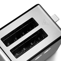 Тостер Kitfort KT-2058, 870 Вт, 6 режимов прожарки, 2 тоста, чёрно-серебристый Тостер Kitfort KT-2058, 870 Вт, 6 режимов прожарки, 2 тоста, чёрно-серебристый