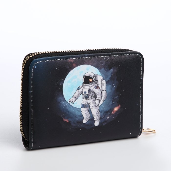 Кошелёк детский на молнии «Выбражулька», цвет тёмно-синий Кошелёк детский на молнии «Выбражулька», цвет тёмно-синий