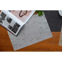 Салфетки сервировочные на стол Доляна &laquo;Соломка&raquo;, 30&times;45 см, 4 шт, серебряные