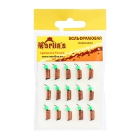 Мормышка вольфрам Marlin's Ручейник, 3 мм, 1.5 г, медь + куб зеленый УФ, 15 шт. Мормышка вольфрам Marlin's Ручейник, 3 мм, 1.5 г, медь + куб зеленый УФ, 15 шт.