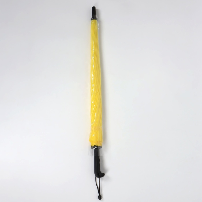 Зонт - трость полуавтоматический «Однотонный», 16 спиц, R = 46/55 см, D = 110 см, цвет МИКС Зонт - трость полуавтоматический «Однотонный», 16 спиц, R = 46/55 см, D = 110 см, цвет МИКС