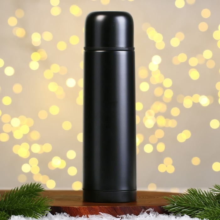 Новый год. Новогодний набор &laquo;Пусть всё сбудется&raquo;, термос 500 мл, кружка 2 шт