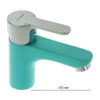 Смеситель для раковины Accoona A9067M, однорычажный, силумин Смеситель для раковины Accoona A9067M, однорычажный, силумин