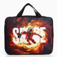 Папка для труда А4 на молнии текстиль 70мм 350 х 270 унив &laquo;1 сентября: В космосе&raquo;